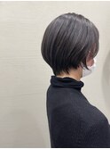 柔らかグレージュショート☆