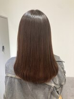 トゥーリ 浜町店 長崎(tuuli) 半個室サロンtuuli  髪質改善ピンクベージュ