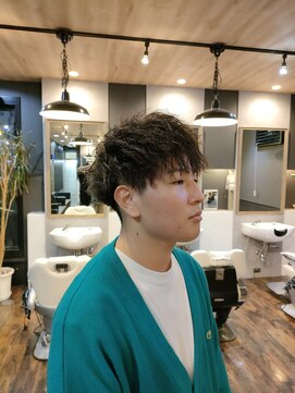 スマイルヘア 浦和店(Smile hair) アップバング/ツーブロックマッシュ/束感/<理容室>[浦和/メンズ]