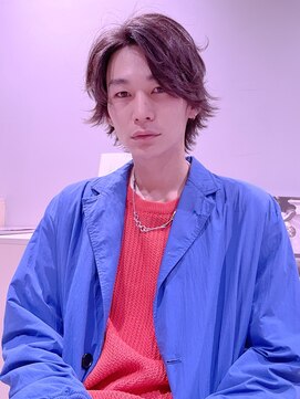 サル 代官山(SAL) 【SAL】90年代外ハネミディアムウルフ＊菅原誠＊