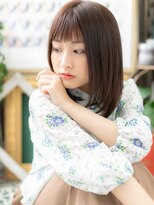 カバーヘア ブリス 大宮西口(COVER HAIR bliss) 黒髪も◎大人かわいいオン眉内巻きワンカールc5大宮20代30代40代