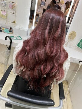 ヘイルジューシー(hail JUICY) ピンク極細ハイライト