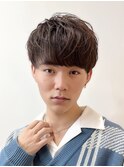 ゆるふわ刈り上げマッシュ