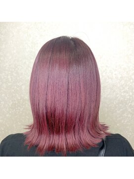 美容室 ハルミ ヘア リゾート 川口店(Harumi Hair Resort) バイオレットピンク