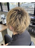 メンズショート(アイロンスタイリング)