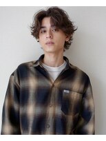 秋冬　メンズスパイラルパーマ