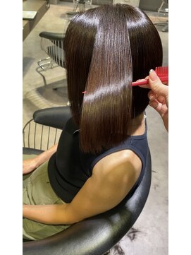 アース クロスガーデン川崎店(HAIR&MAKE EARTH) 髪質改善ストレート