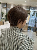 ステアケース 武蔵小杉店(stair:case) 白髪ぼかし硬毛ショートコラーゲンカラー脱白髪染め