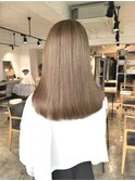 シフォンベージュカラーココアベージュカラー