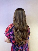 サロン ド ハル salon de HARU ハイライトロングスタイル