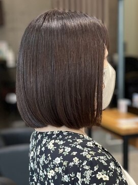 アトリエコア(Atelier Coa) ショートカットショートボブハンサムショートグレージュカラー