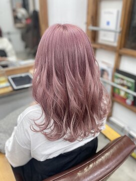 リッカ(RICCA) 【ダブルカラー】ハイトーンピンクベージュ♪