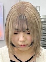 ウィコ 新宿(WICO)&nbsp;milkteabeige×blackdesign [新宿駅/美髪/ピンクブラウン]