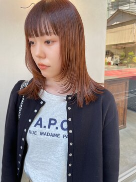 シーモアアンドサンズ(Seymour and Sons) オレンジベージュカラー