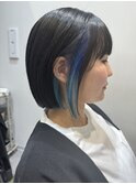 ブルー、スカイブルー インナー
