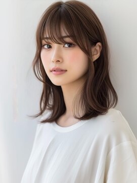 アルトリスト(Altruist Aging×HAIR&SPA) ★ダークアッシュ大人ガーリーボブ着物ミディアムレイヤーカット