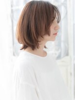 モッズヘア 越谷(mod's hair) ■ミルクティーアッシュ段カットくびれボブ308-2★越谷30代40代