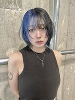 シリー(Silly)&nbsp;抜ける黒を使った【ウルフ×デザインカラー】