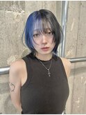 抜ける黒を使った【ウルフ×デザインカラー】