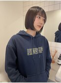ミニボブ × マロンブラウン