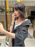 レイヤーパーマウルフパーマロングウルフパーマ