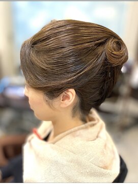 ヘアーサロン ポラリス(POLARIS) 夜会巻き