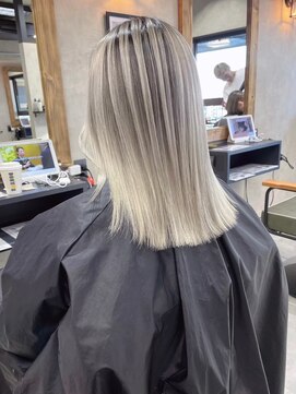 サニー 渋谷(SUNNY) 美髪/ホワイトグレージュ/ネビージュ[渋谷/渋谷駅]