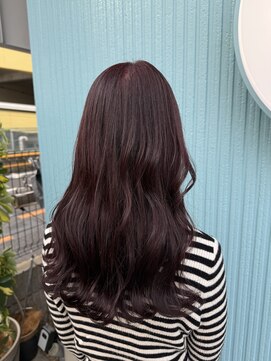 アン ブリーチ(UN BLEACH) ブリーチなしピンクラベンダーカラー♪