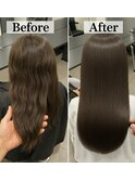 髪質改善縮毛矯正Before/After★