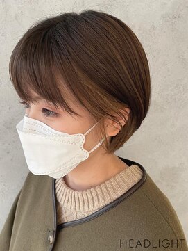 ニューカマー バイ ヘッドライト シブヤ(NEW COMER by HEADLIGHT shibuya) 透明感カラー×ショートボブ