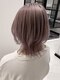 サロンドフィール 永山店(Salon de feel)の写真/オイルカラーで透明感と柔らかさを叶える！色落ち後も髪が綺麗に見えるデザインを。