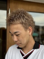 エルエー バーバーショップ 草津店(L.A BARBERSHOP)&nbsp;店長【橋本】ベージュショート