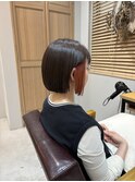 【t o t . f a m .】ミニボブ×ピンクインナカラー♪20代30代