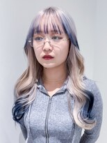 顔周りレイヤー韓国ヘア美髪ロング_ba548021