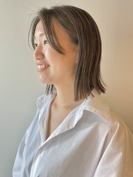 グーム(goom.) 20代30代40代小顔切りっぱなし大人ボブハイライト