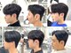 アールプラス 新宿(ar+)の写真/【メンズカット¥3850/当日予約OK】お手頃に頭皮ケア◎カット+ヘッドスパ+眉カット¥6050【新宿駅/メンズ】