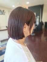 ローレン(LOREM)&nbsp;切りっぱなし×ツヤ髪グレイカラー9.17暗めカラー