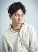 メンズパーマ/スパイキーショート
