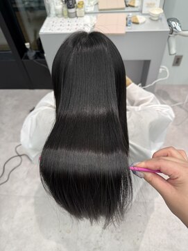 黒髪/髪質改善トリートメント