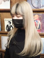 ブロック ジャポン(bloc japon)&nbsp;ホワイトベージュ ミックスカラー ストレート/久保田淳