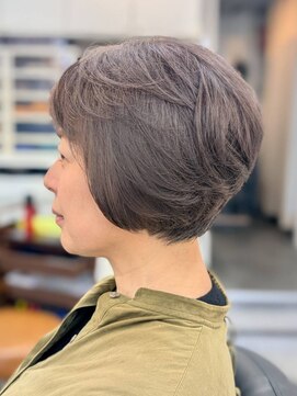 ヘアデザイニング ズーム 飯田橋店(hairdesigning Zoom) ショートボブ