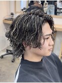 サーフカールパーマハイライトラルフサーフフェザーパーマ渋谷