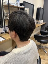 アルター(aL ter)&nbsp;MEN’S HAIR/サーフカール/刈り上げセンターパート/鎌取