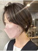 丸みショート大人上品ショートハンサムショート20代30代40代