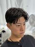 【長町指名限定】メンズカット＋再現性ニュアンスパーマ￥10000