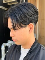 エルマーク 神戸元町(L-MARK)&nbsp;センターパート/ニュアンスパーマ/フェザーパーマ/men's
