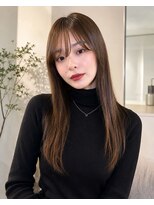 ベル 新宿(Belle) ストレートヘアでも決まる!!似合う長さと前髪を提案します!!