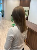 ミルクティーベージュ/ダブルカラー/ケアブリーチ/髪質改善/新潟