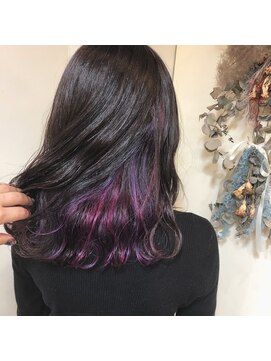 ゼスト 八王子店(ZEST) (( inner highlight × pink purple ))