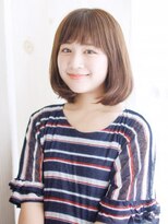 ナル 白山神社参道通り店(nalu)&nbsp;ナチュラルカールのカジュアルボブ